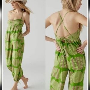 UO Geometric Print Jumpsuit, M